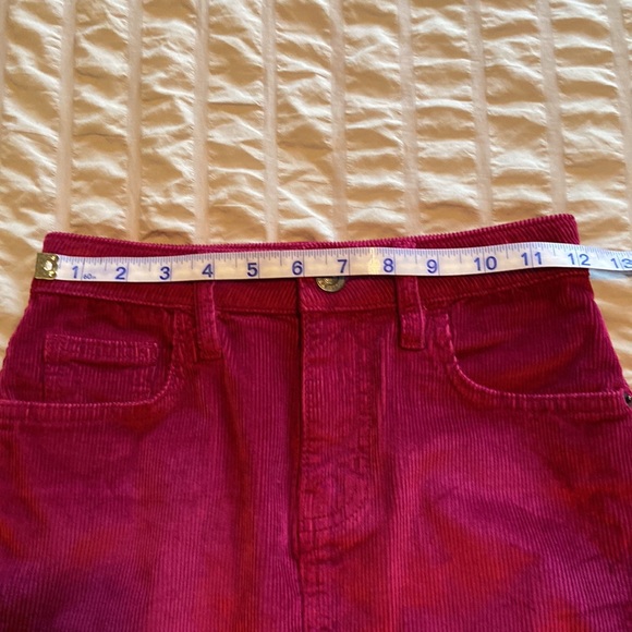 Current/Elliott corduroy mini skirt size 23 - Picture 7 of 9